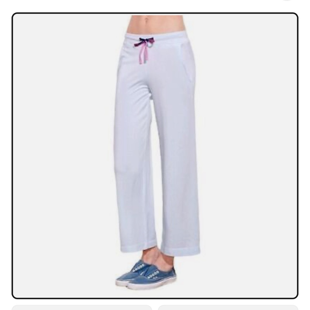 Sundry cropped flare sweat pants light violet color